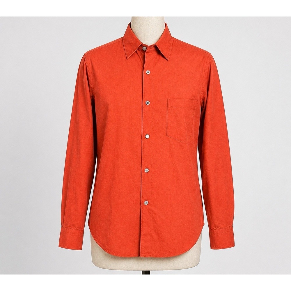 Comme des Garçons Robe de Chambre Shirt Japan Terra Cotta Premium Collectible